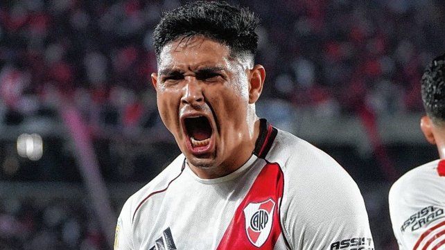 Salas marcó el segundo ante River. Salas marcó el segundo ante River.