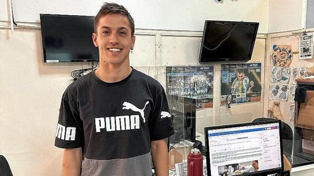 Faustino Dettler compartió su experiencia en la Redacción de UNO. Faustino Dettler compartió su experiencia en la Redacción de UNO.