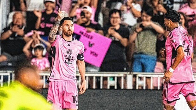 Messi, volvió a jugar en el Inter. Messi, volvió a jugar en el Inter.