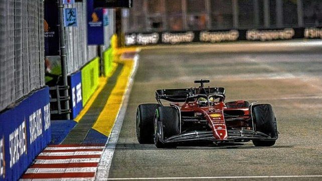 Charles Leclerc fue contundente con la Ferrari.