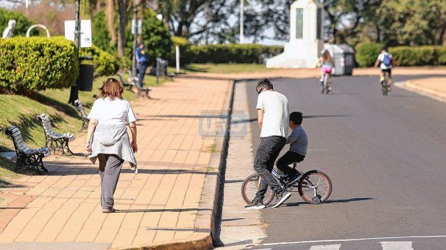 Primavera: la semana próxima llegará el calor a Paraná.