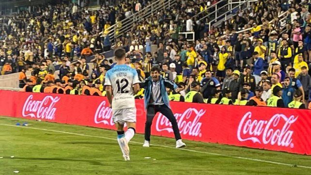 Luciano Vietto marcó su primer gol en su regreso a Racing. Luciano Vietto marcó su primer gol en su regreso a Racing.