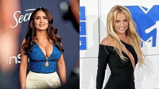 Salma Hayek se unió al pedido que pide por la "liberación" de Britney Spears