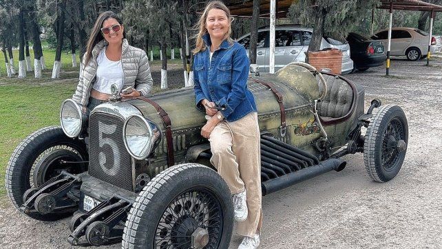 El auto es una Baquet Buick 1927 y estará el 25 y 26 en el Rally de las Princesas El auto es una Baquet Buick 1927 y estará el 25 y 26 en el Rally de las Princesas