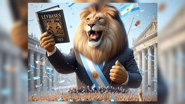 El presidente Javier Milei celebró la media sanción con un dibujo. El presidente Javier Milei celebró la media sanción con un dibujo.