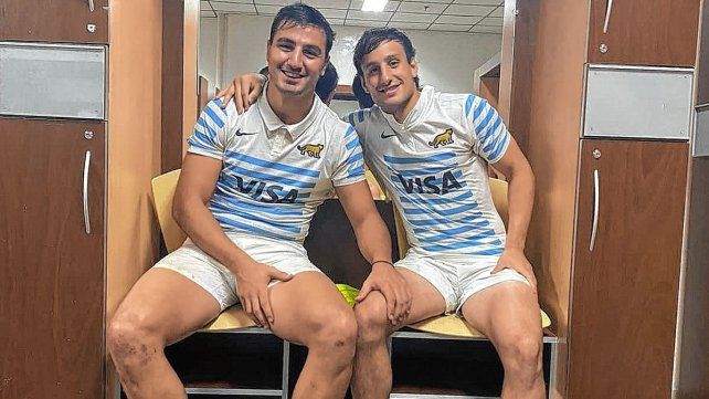 Tomás Ferreyra y Simón Bollo vienen de jugar en Los Pumas 7. Ahora jugarán para Entre Ríos.