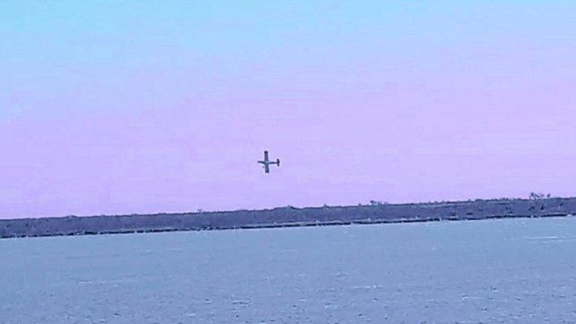 Fumigaciones: el campo fue pulverizado con agrotóxicos. Fumigaciones: el campo fue pulverizado con agrotóxicos.