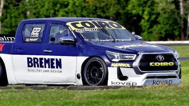 Andrés Jakos con la referencia en La Plata. Andrés Jakos con la referencia en La Plata.