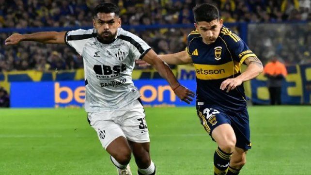 Boca le gana a Central Córdoba en La Bombonera. Boca le gana a Central Córdoba en La Bombonera.