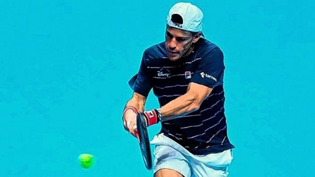 Diego Schwartzman cometió varios errores no forzados