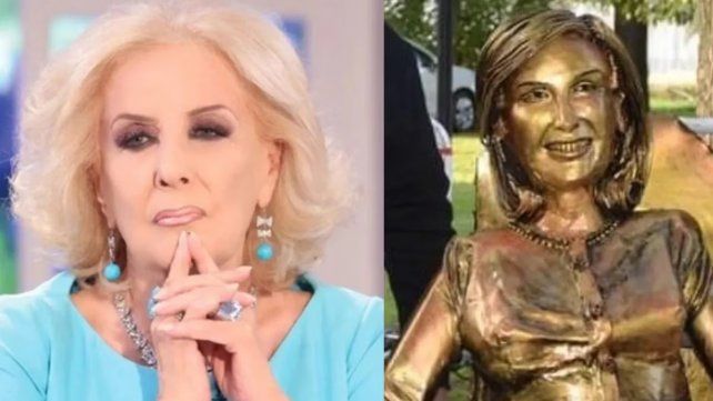 La conductora de la televisión, Mirtha Legrand, fue homenajeada en Santa Fe recientemente con una estatua. Y contó qué sintió al verla