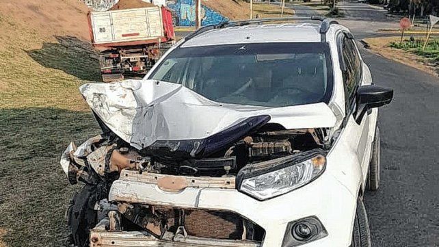 Personal de Comisaría 14° fue comisionado este domingo a avenida Circunvalación José Hernández acceso a calle Blas Parera de Paraná