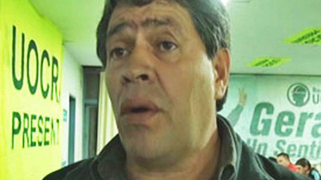 Walter Doronzoro, secretario general de la UOCRA Concordia. 