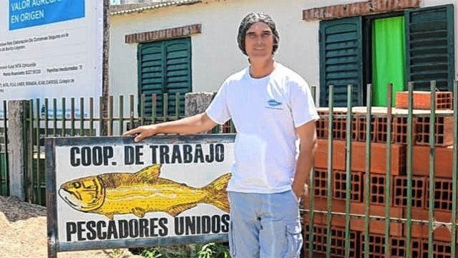 Fabio Galli es el presidente de la cooperativa de Benito Legerén.