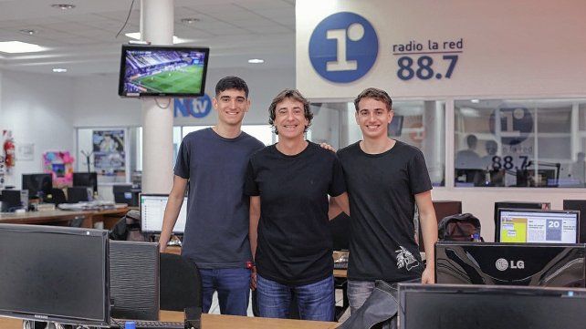 Ciclista campeón. Matías Passadore, Mariano Passadore y Enzo Passadore. Ciclista campeón. Matías Passadore, Mariano Passadore y Enzo Passadore.