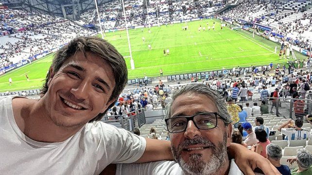 La familia Arrías, presente junto a Los Pumas en el Stade Vélodrome. La familia Arrías, presente junto a Los Pumas en el Stade Vélodrome.
