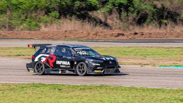 Emiliano Stang en su primer año en Toyota. Emiliano Stang en su primer año en Toyota.