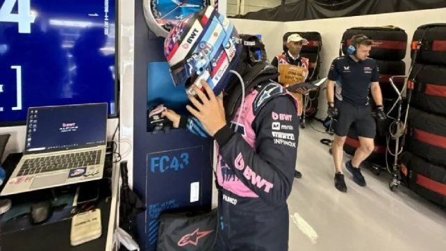 Franco Colapinto ante una nueva exigencia con el Alpine. Franco Colapinto ante una nueva exigencia con el Alpine.