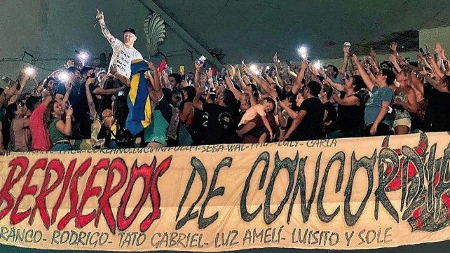 Tras el show Rolo Sartorio dio positivo.