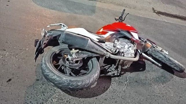 El motociclista resultó con lesiones leves tras el siniestro vial ocurrido la mañana de este miércoles en Paraná