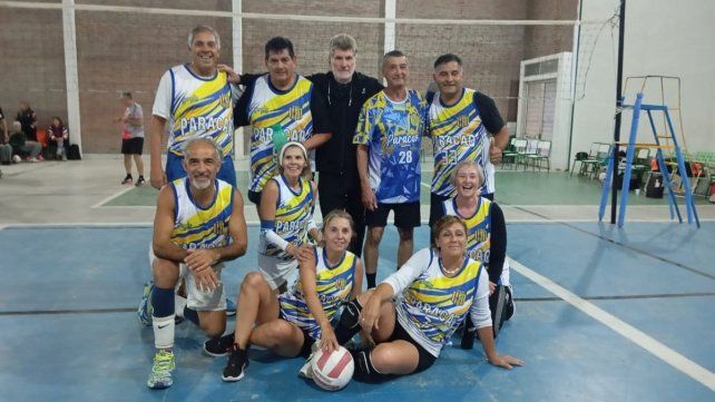 El equipo +50 de Paracao El equipo +50 de Paracao