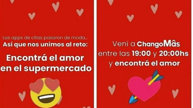 La campaña para encontrar el amor en el supermercado ya llegó a la Argentina La campaña para encontrar el amor en el supermercado ya llegó a la Argentina