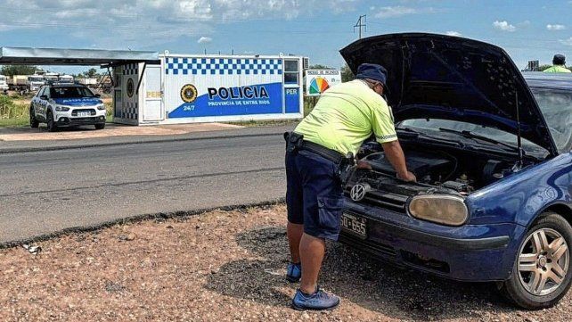 Auto secuestrado en Entre Ríos. Auto secuestrado en Entre Ríos.