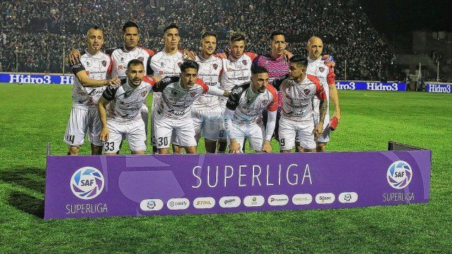 Walter Andrade, en su último partido por la Superliga Argentina de Fútbol.