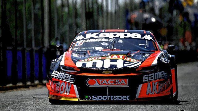 Agustín Canapino con el uno en La Plata. Agustín Canapino con el uno en La Plata.