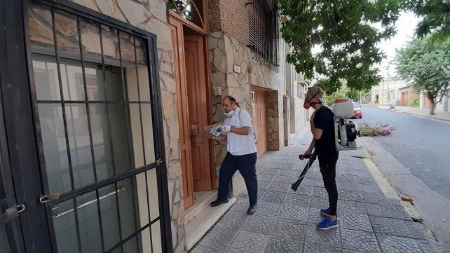 Se realizan operativo contra el dengue en distintas zona de la ciudad (archivo)