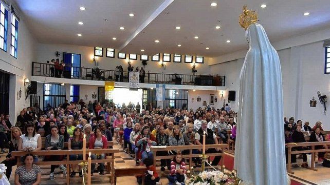 Celebración. Este viernes además de la celebración central de las 19, se desarrollará una misa a las 16.