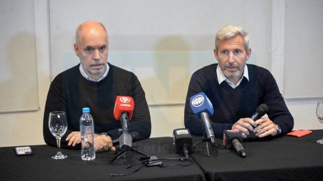Horacio Rodríguez Larreta y Rogelio Frigerio cancelaron su visita.