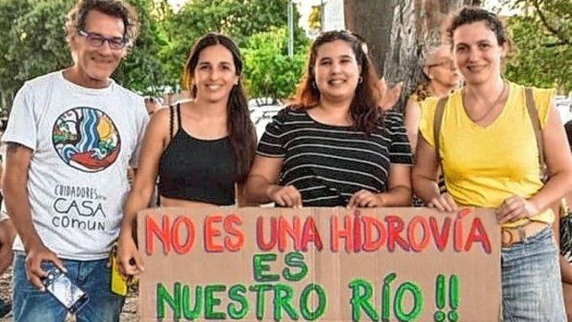 La campaña incluye estrategias de defensa del río Paraná La campaña incluye estrategias de defensa del río Paraná