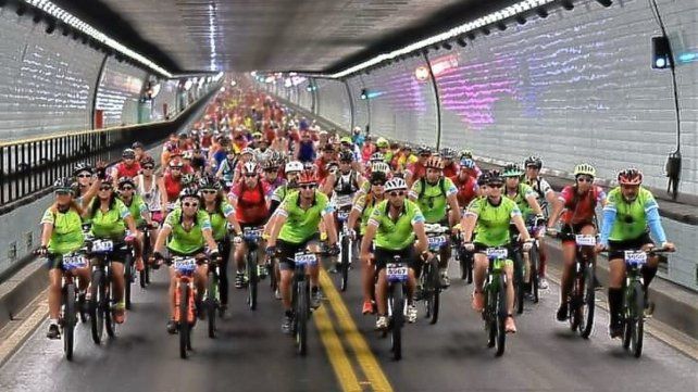 Unos 1.500 pedalistas participarán en el Cruce del Túnel.