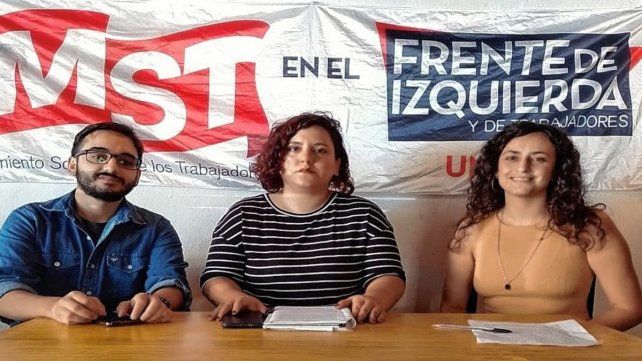 La izquierda definió a sus candidatos en una conferencia de prensa. La izquierda definió a sus candidatos en una conferencia de prensa.