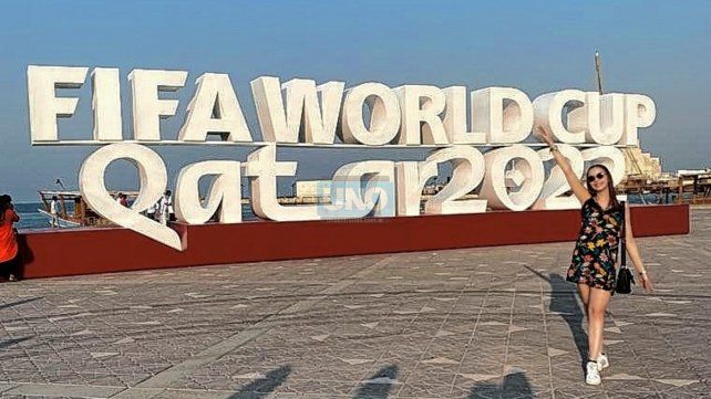 Maitena está desde hace dos meses en Qatar