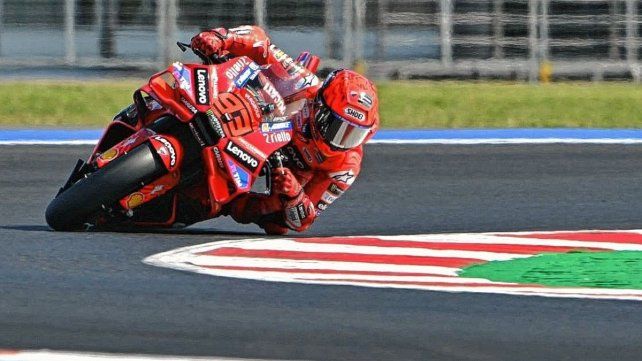 Marc Márquez mostró su contundencia. Marc Márquez mostró su contundencia.
