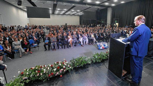 El gobernador Gustavo Bordet dio su discurso anual ante la Asamblea Legislativa.