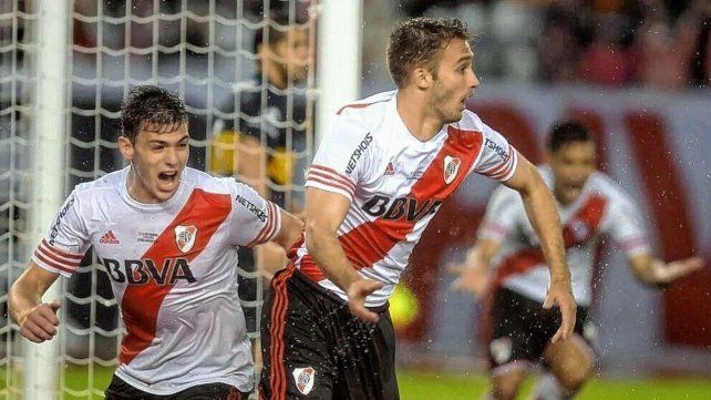 Germán Pezzela jugó en la Primera de River entre 2011 y 2015. Germán Pezzela jugó en la Primera de River entre 2011 y 2015.
