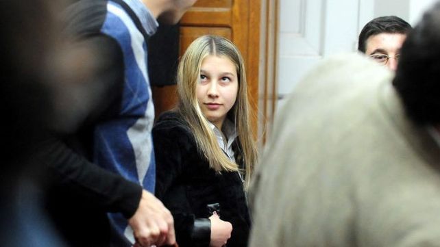 Una imagen de la joven de Gualeguaychú cuando buscó revertir la pena. Una imagen de la joven de Gualeguaychú cuando buscó revertir la pena.