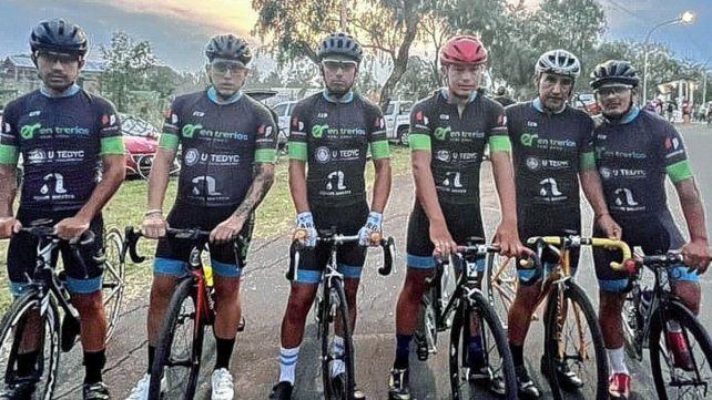 El equipo de ciclismo que representa a la provincia de Entre Ríos.