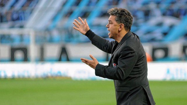 Gallardo habló tras el partido.