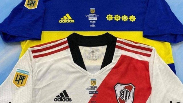El detalle especial de las camisetas de River y Boca para el Superclásico