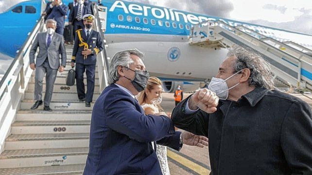 Después de Portugal, la gira de Alberto Fernández en Europa continúa en España.