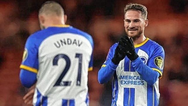 Doblete de Mac Allister en Inglaterra