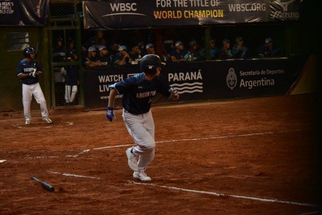 Argentina y su segundo juego en el Mundial de sóftbol.