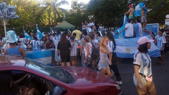 En Concordia se festejó en la Plaza 25 de Mayo.