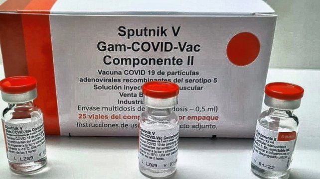  "La semana que viene estarán llegando 300 litros más del componente 2 de la Sputnik V"