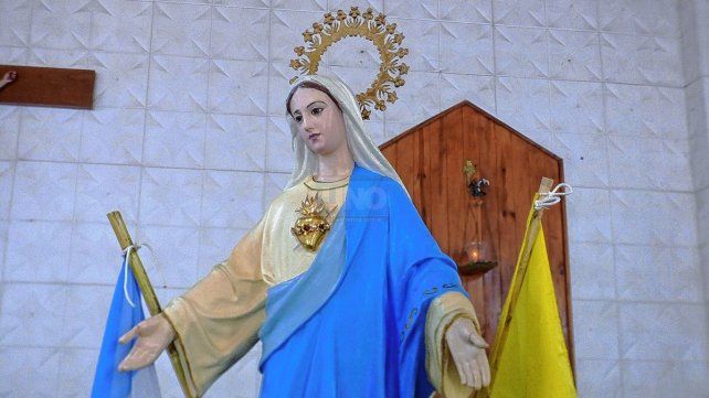 En Bajada Grande. Hoy comienza el Triduo por la Fiesta Litúrgica. Será a las 16, en la Virgen del Camino.