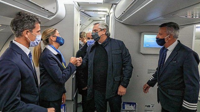 Alberto Fernández partió a Europa: visitará España, Portugal, Francia e Italia